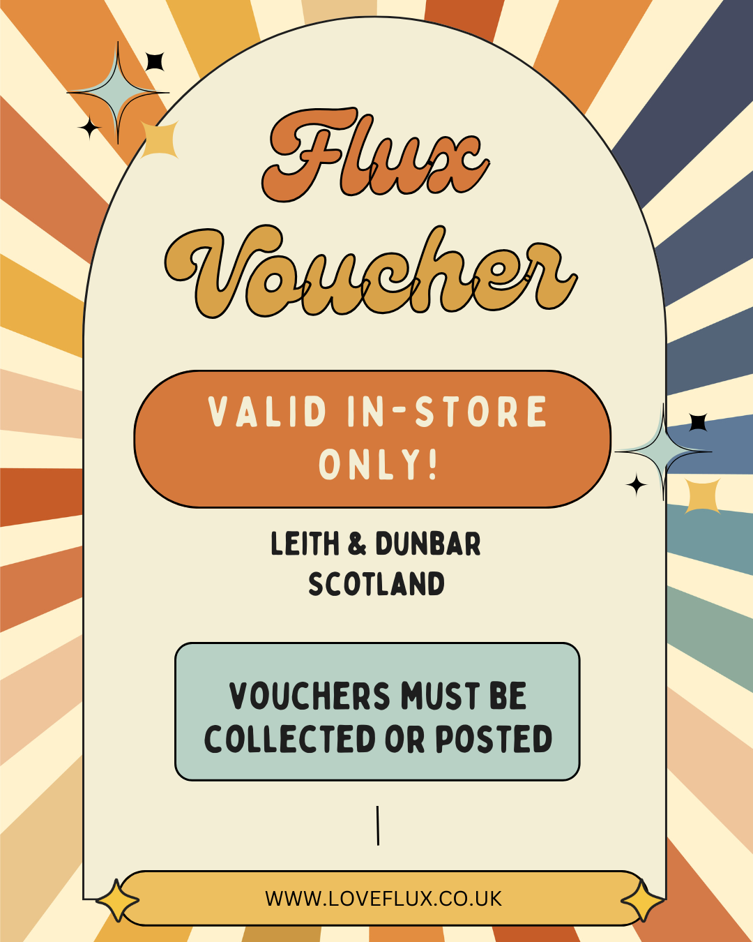 Flux In Store Gift Voucher