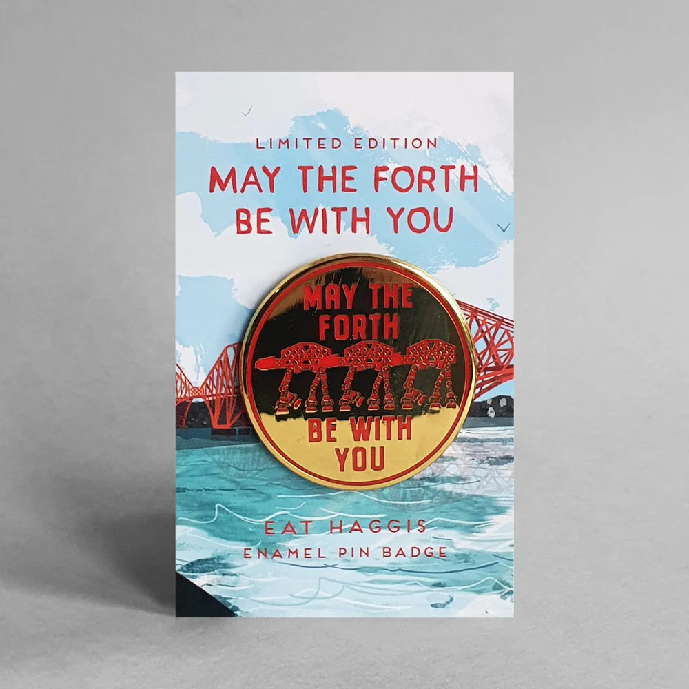 Enamel Pin Badge - May The Forth Be With You