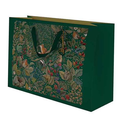 Secret Garden Landscape Christmas Gift Bag