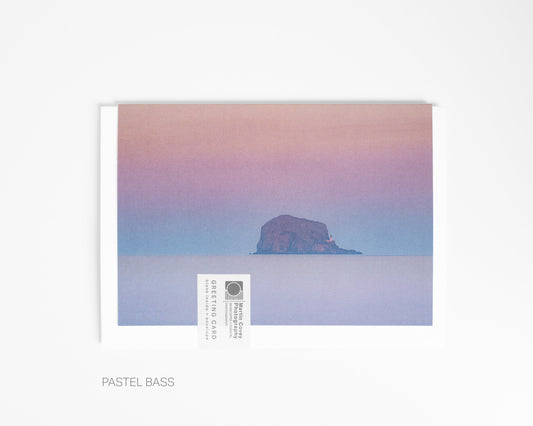 Blank Card Pastel Bass Rock