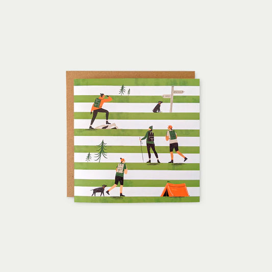 Oldfield Card Stripe Walkers