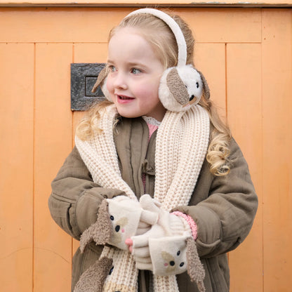 Pippy Puppy Knitted Gloves 7-10 Years