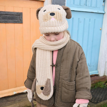 Pippy Puppy Knitted Hat 7-10 Years