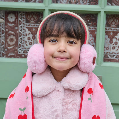 Cheerful Cherry Earmuffs