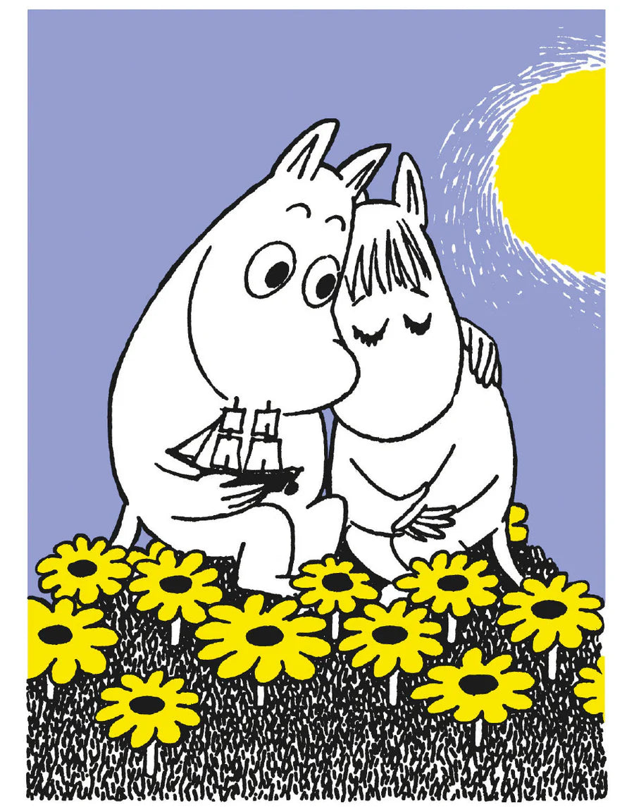 Blank Card Moomin In Love