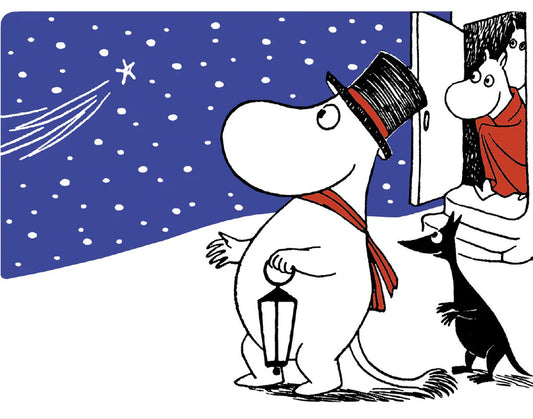 Blank Card Moomins Shooting Star