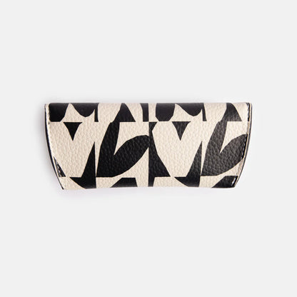 Glasses Case Mono Checkmate Hearts