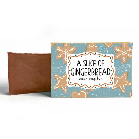A Slice of Gingerbread Soap Bar