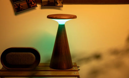 Sylva Table Lamp - Large Walnut