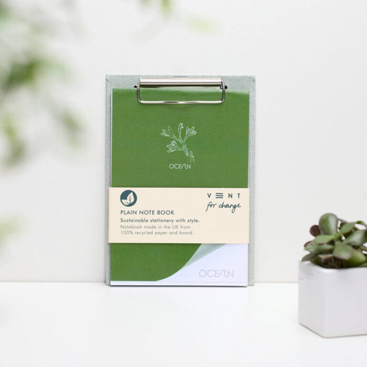 Ocean Clipboard & Pad Green