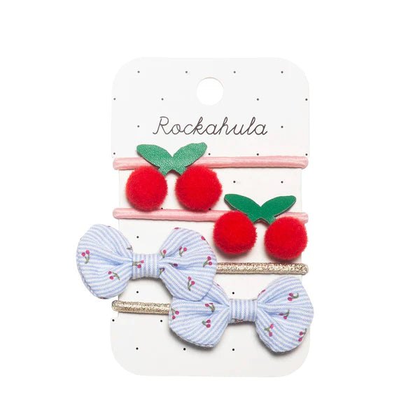 Cherry Bow Ponies/Hairbands