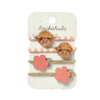 Rockahula Hettie Highland Cow Hairband Ponies