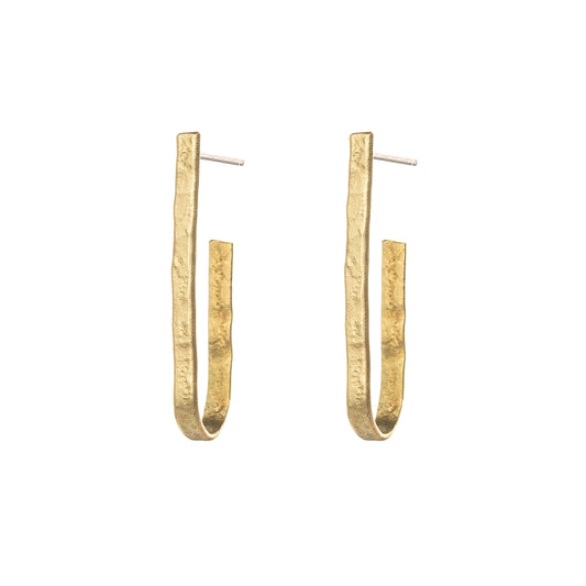 Chain Large Hoop Earrings