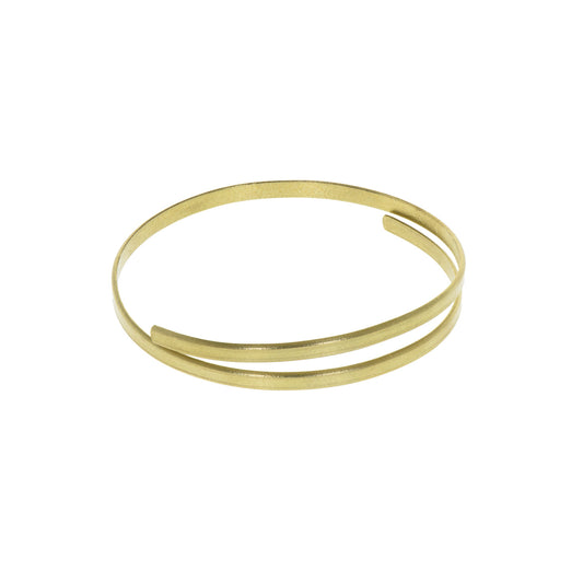 Ruthi Brass Bangle (Adjustable)