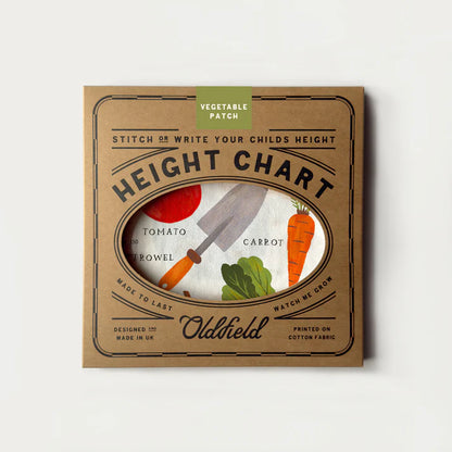 Oldfield Height Chart Vegetable Patch