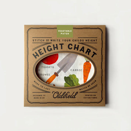 Oldfield Height Chart Vegetable Patch