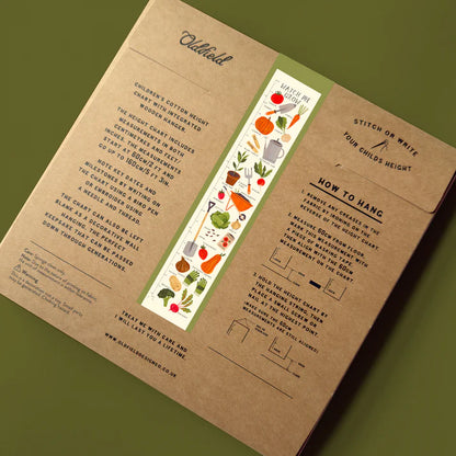 Oldfield Height Chart Vegetable Patch
