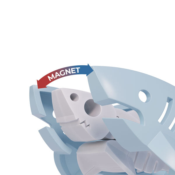 Halftoys Magnetic 3D Diorama White Shark