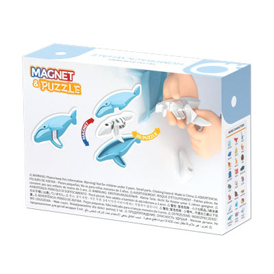 Halftoys Magnetic 3D Toy Humpback Whale