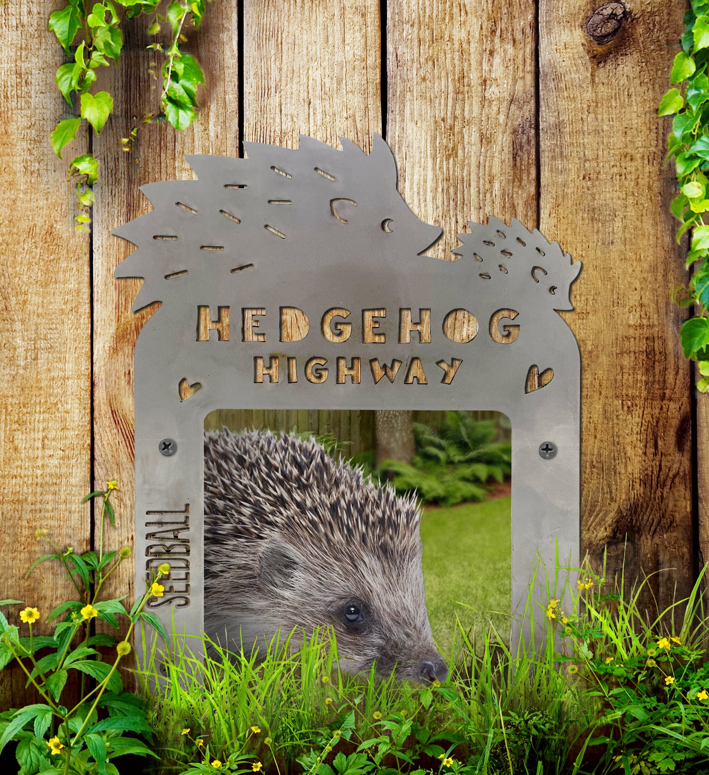 Hedgehog Highway Sign