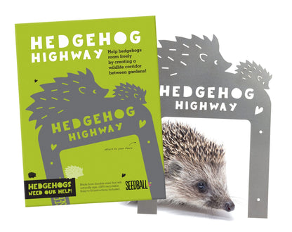 Hedgehog Highway Sign