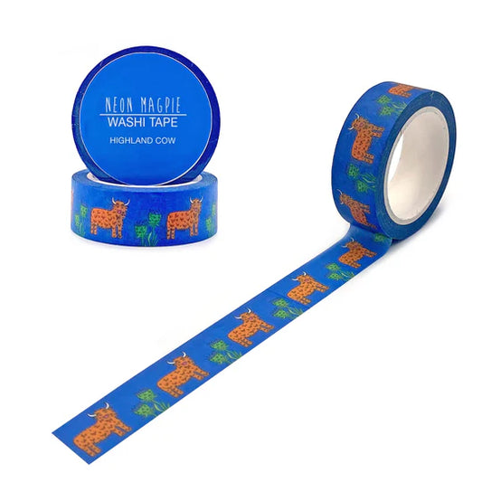 Washi Tape - Highland Cow
