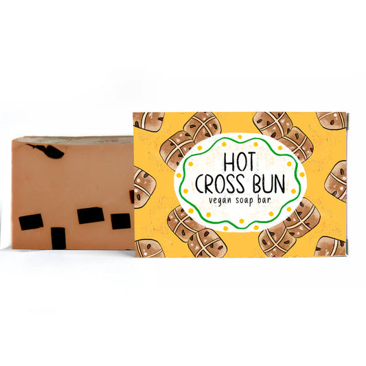 Hot Cross Bun Vegan Soap Bar