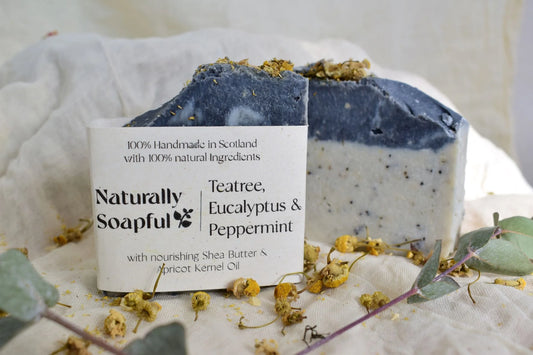 Teatree, Eucalyptus & Peppermint Handmade Soap