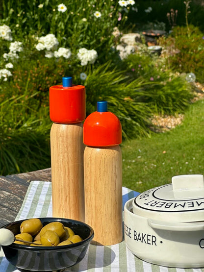 Maegen Medium Salt & Pepper Grinder (Orange/Blue)