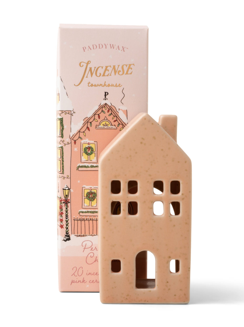 Ceramic Incense House - Chesnut