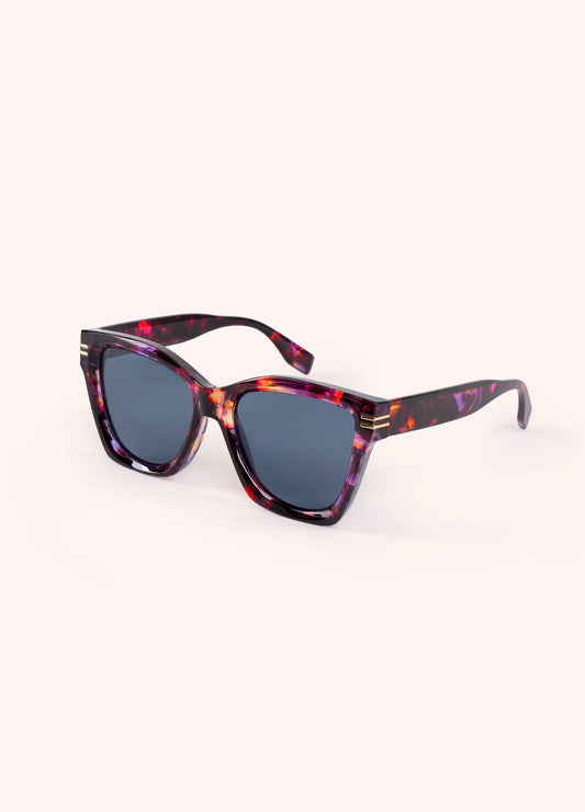 Powder Sunglasses Isolde (Claret Tortoiseshell) | Tortoiseshell Sunglasses | Women's Sunglasses