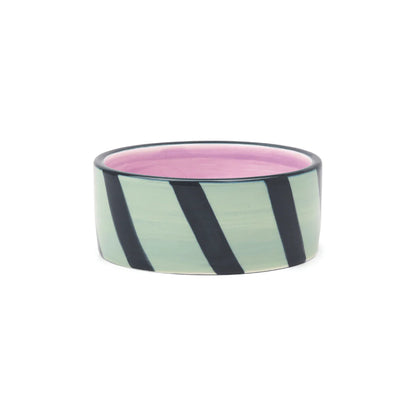 The Izzy - Ceramic Wine Coaster (Blue & Green)