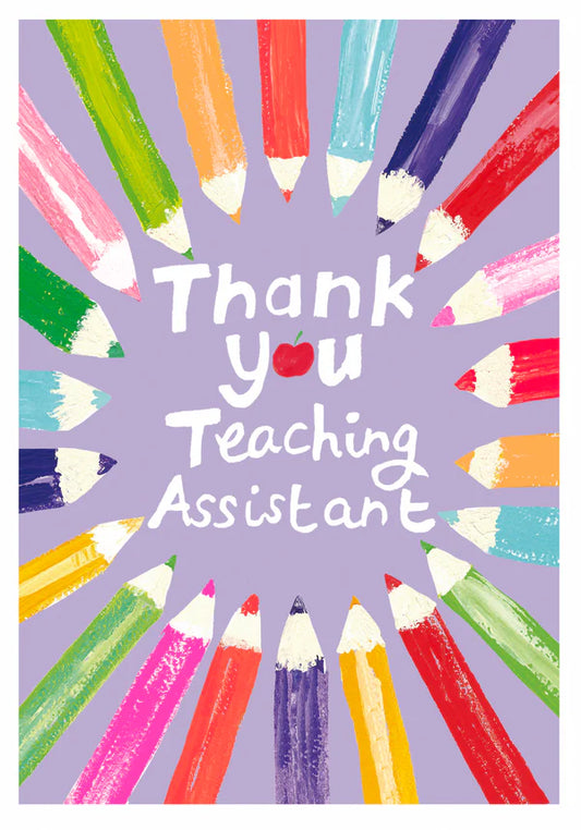 Card Thank You Teaching Assistant