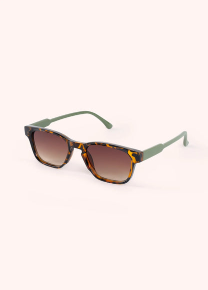 Powder Sunglasses Jacinda (Moss/Tortoiseshell) | Women's Sunglasses