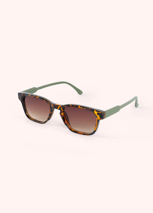Powder Sunglasses Jacinda (Moss/Tortoiseshell) | Women's Sunglasses