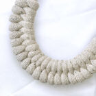 Chunky Weave Necklace (Latte)