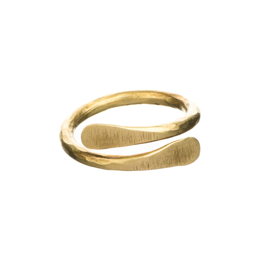 Temple Bead Plain Ring (Size O)