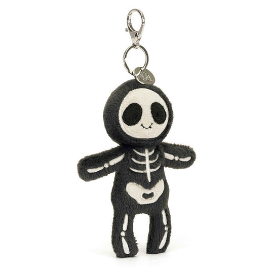 Jellycat Skeleton Bob Bag Charm