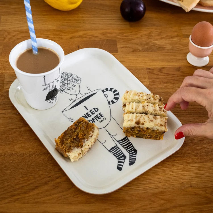 Helen B Tray - I Need Coffee