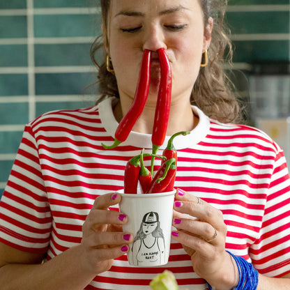 Porcelain Cup Boss Lady