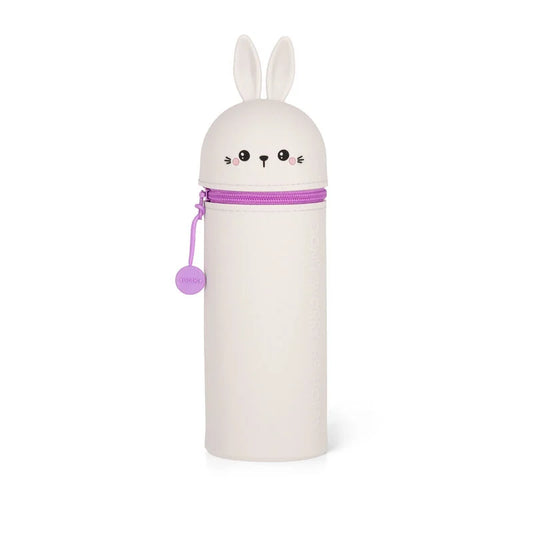 Silicone Pencil Case - Kawaii Bunny