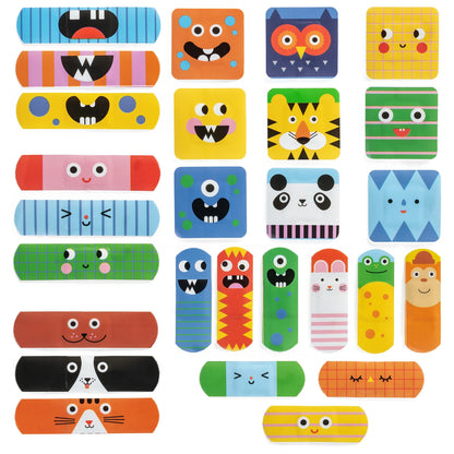 Kidoki Ouchy Friends Adhesive Bandages - Assorted Designs