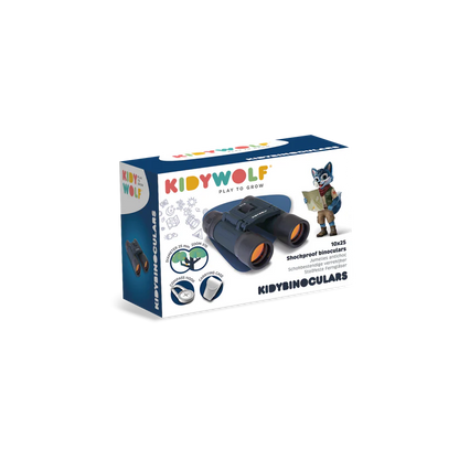 KIDYBINOCULAR Shockproof Binoculars Blue (5+)