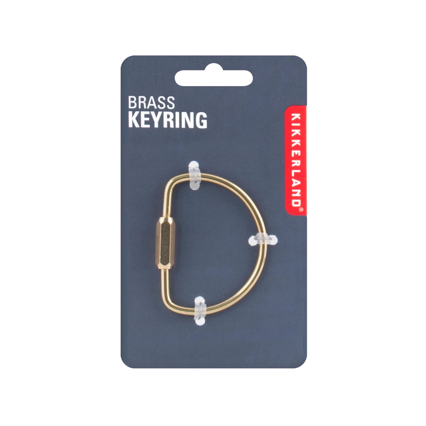 Brass Keyring - Assorted Shapes