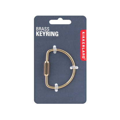 Brass Keyring - Assorted Shapes
