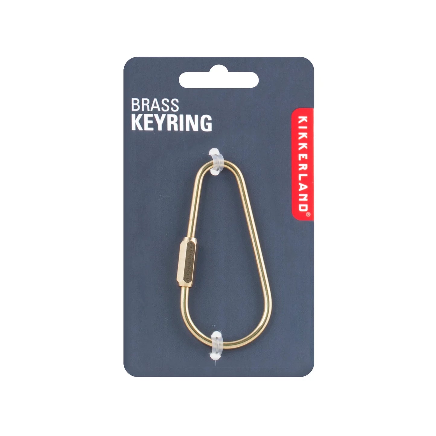 Brass Keyring - Assorted Shapes