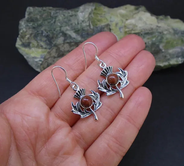 Lewisian Thistle Earrings