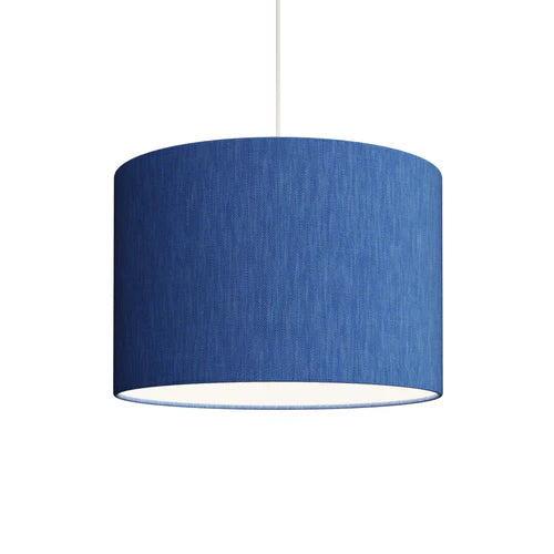 COLLECTION ONLY! Telford Petrol Blue Lampshade 46x30cm