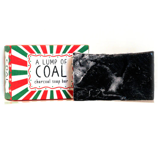 Christmas Lump of Coal Soap Bar
