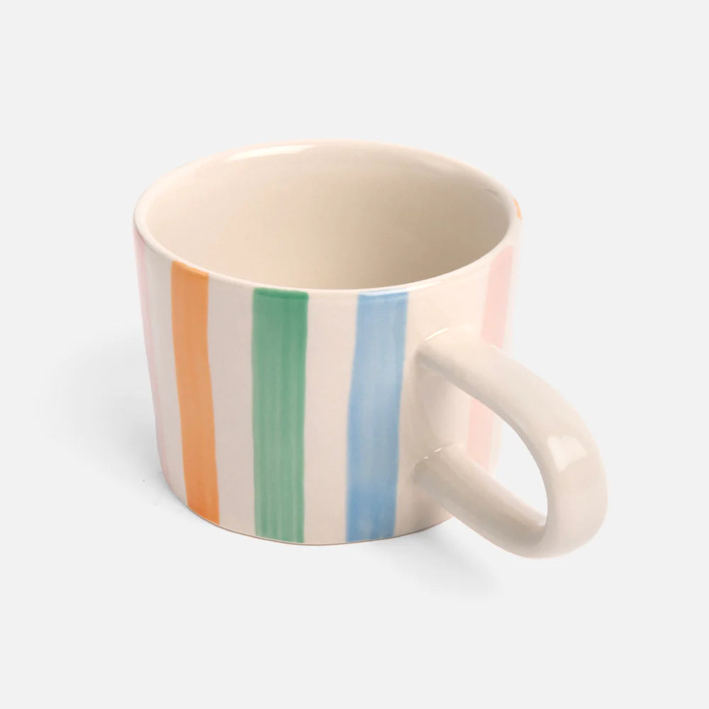 Caroline Gardner Mug Multi Stripe